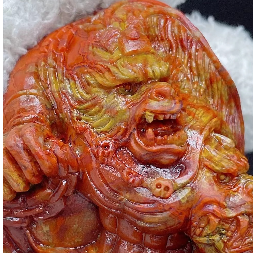 战国红玛瑙齐天大圣孙悟空