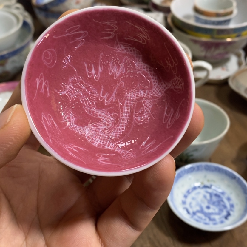 【闪购商品】陶瓷杯蓝*花