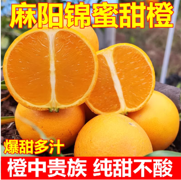 麻阳锦蜜甜橙包邮纯甜无酸爆甜现摘