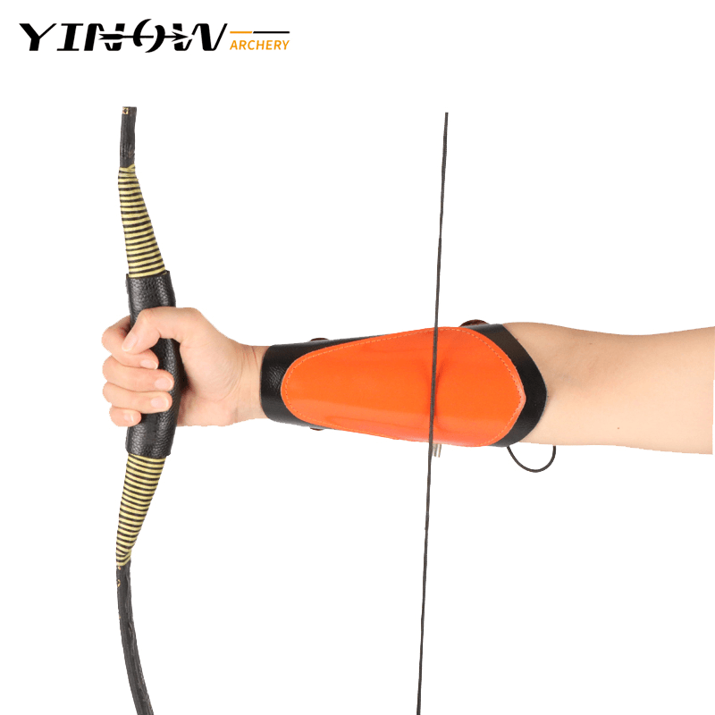 YINOW一诺牛皮护臂反曲弓射箭器材体育竞技用品户外射箭护具