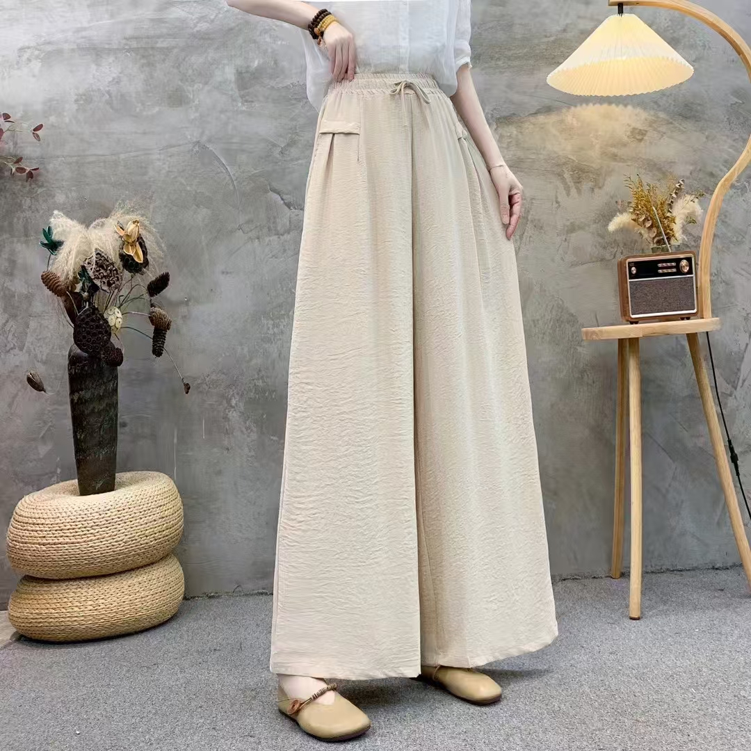 直播货号901~950【无运费险】【展示为准】休闲女裤裙宽松复古文艺