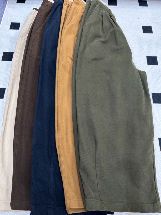 高腰宽松通勤百搭长裤