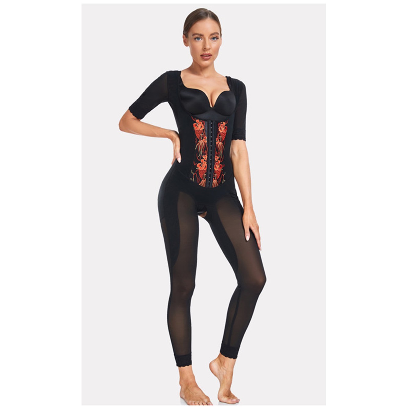 美玙【专业体雕衣】美容院高端定制收腹提臀美体身材管理器连体衣