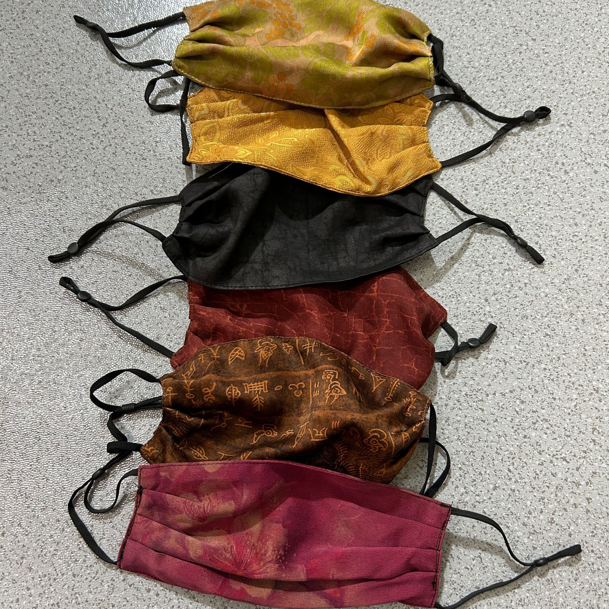 桑蚕丝香云纱直播间款手机包