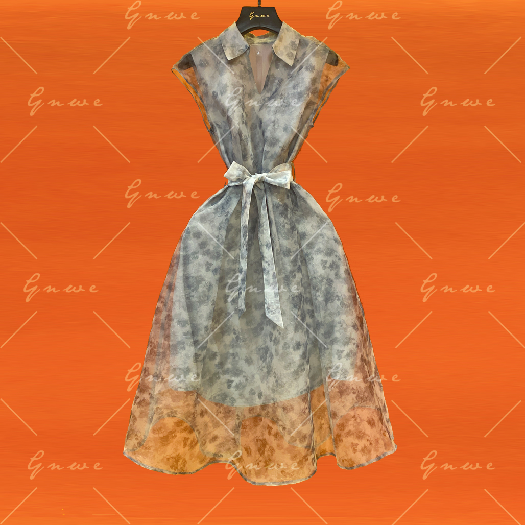 【私人订制】轻奢显瘦连衣裙A-023