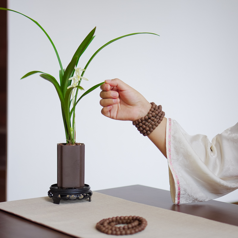 非金属木质手链 108颗单色合香手串丨五行其一天然手工配饰娇娇香