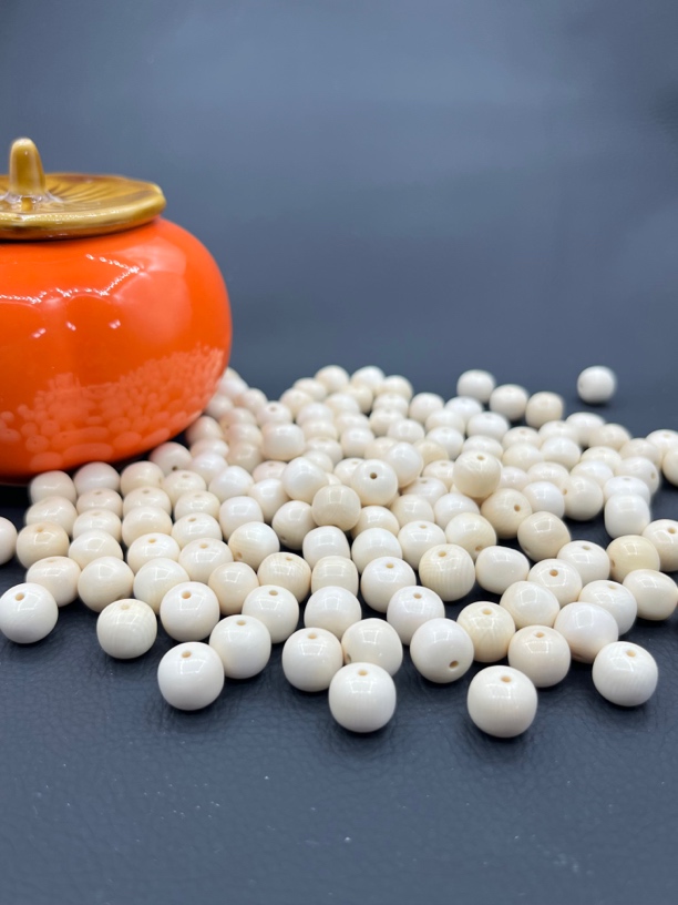 猛犸象牙老型配饰单珠10mm乘9mm一颗