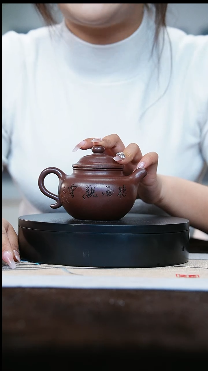 【闪购商品】紫砂茶壶86莲子壶