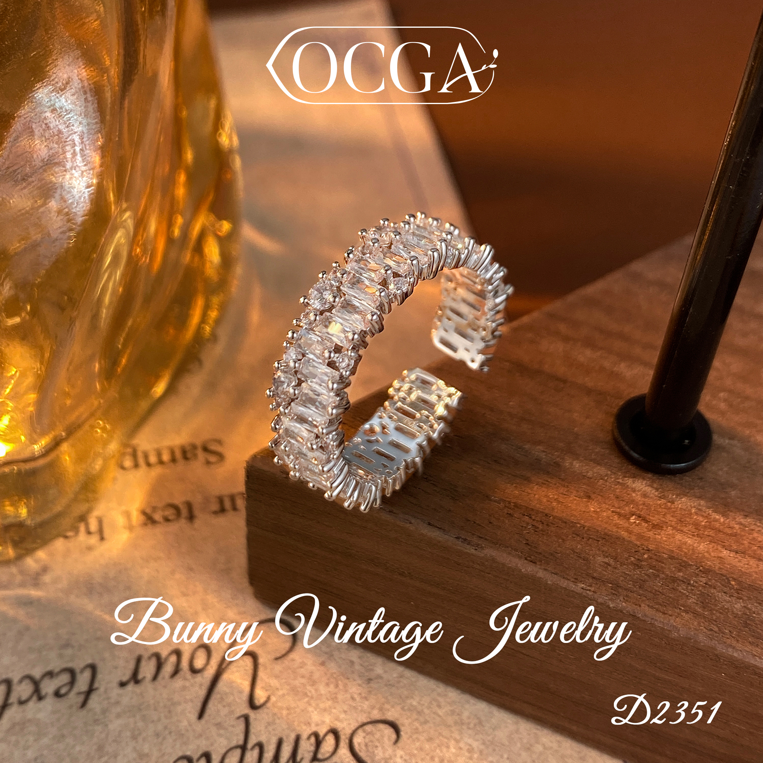 铜合金戒指 D2351 法 ★【天空星河】 OCGA限定 欧斯伽斯  戒指