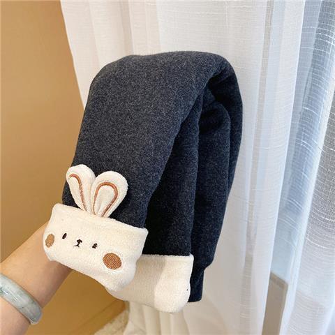 女童打底裤冬季儿童加绒加厚夹棉保暖裤女宝宝婴儿三层夹棉裤子8