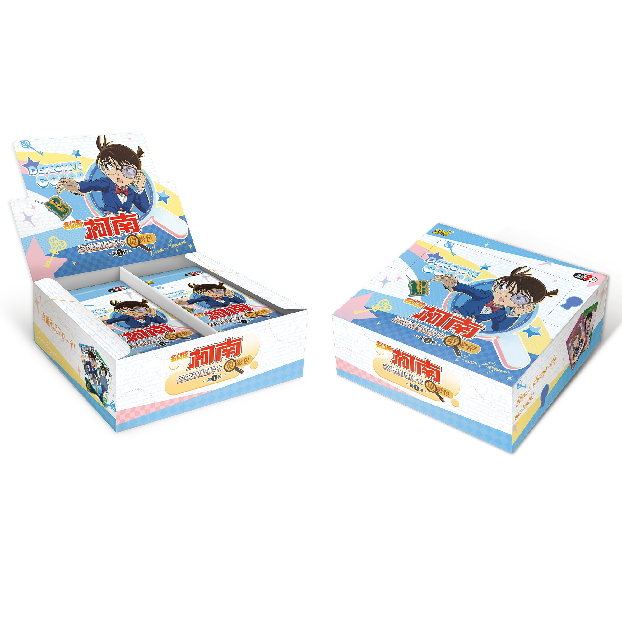 名侦探柯南 名推理收藏卡  觅影包 1弹 盲盒卡牌【支支】