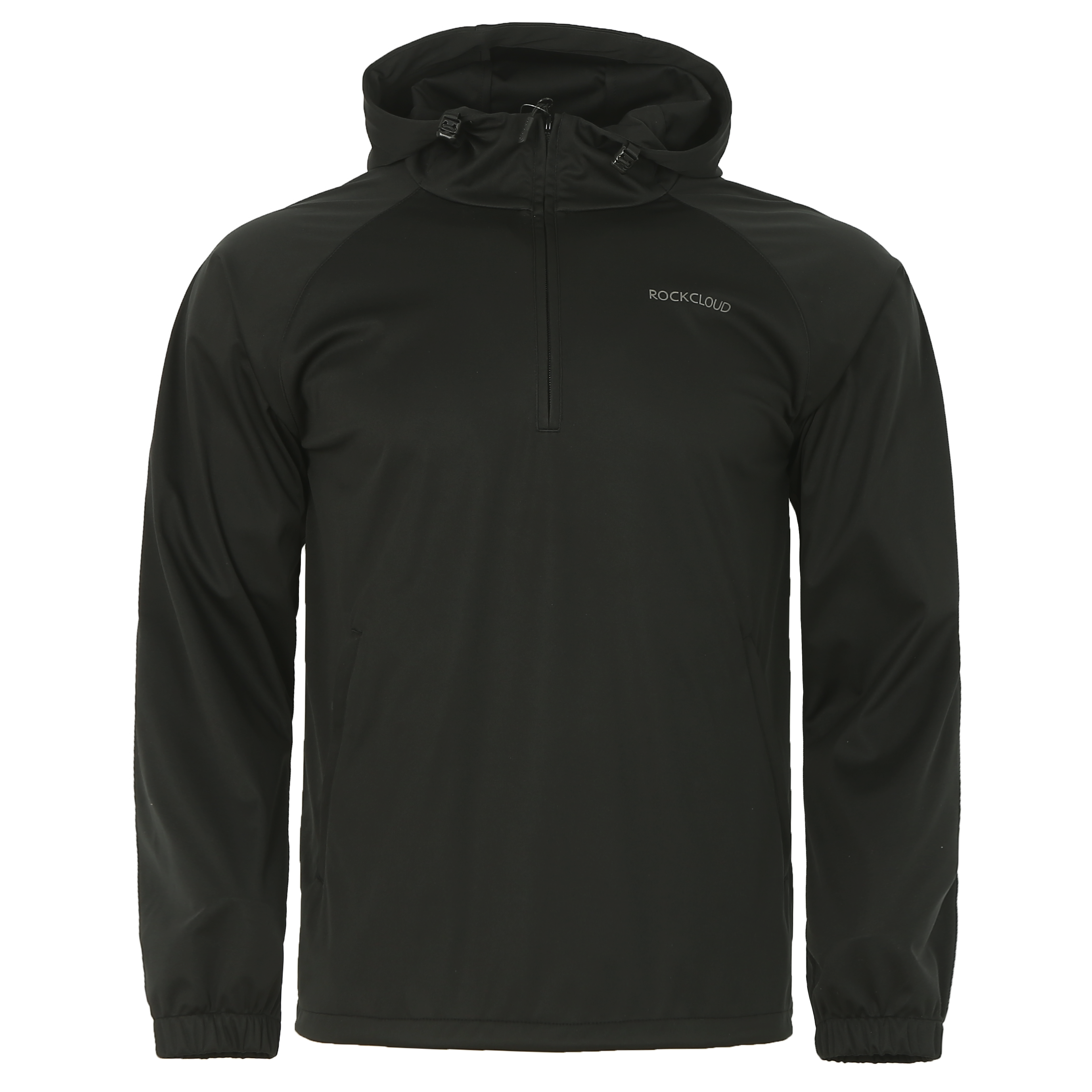 RockCloud/岩云运动户外男士休闲透气连帽半拉链M2夹克衣 