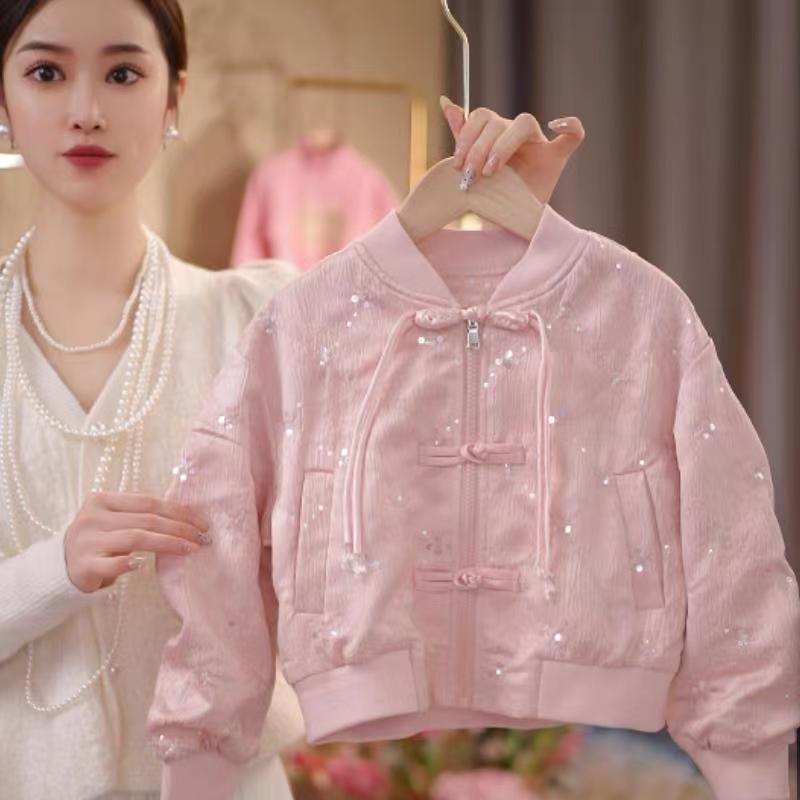 〖ANDI〗订制春季新款女童中式风盘扣外套2170