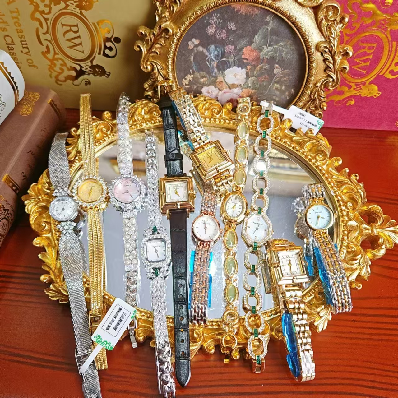 佛罗伦萨/宫廷复古风女士腕表/高定系列 私定2（以直播间展示为准）