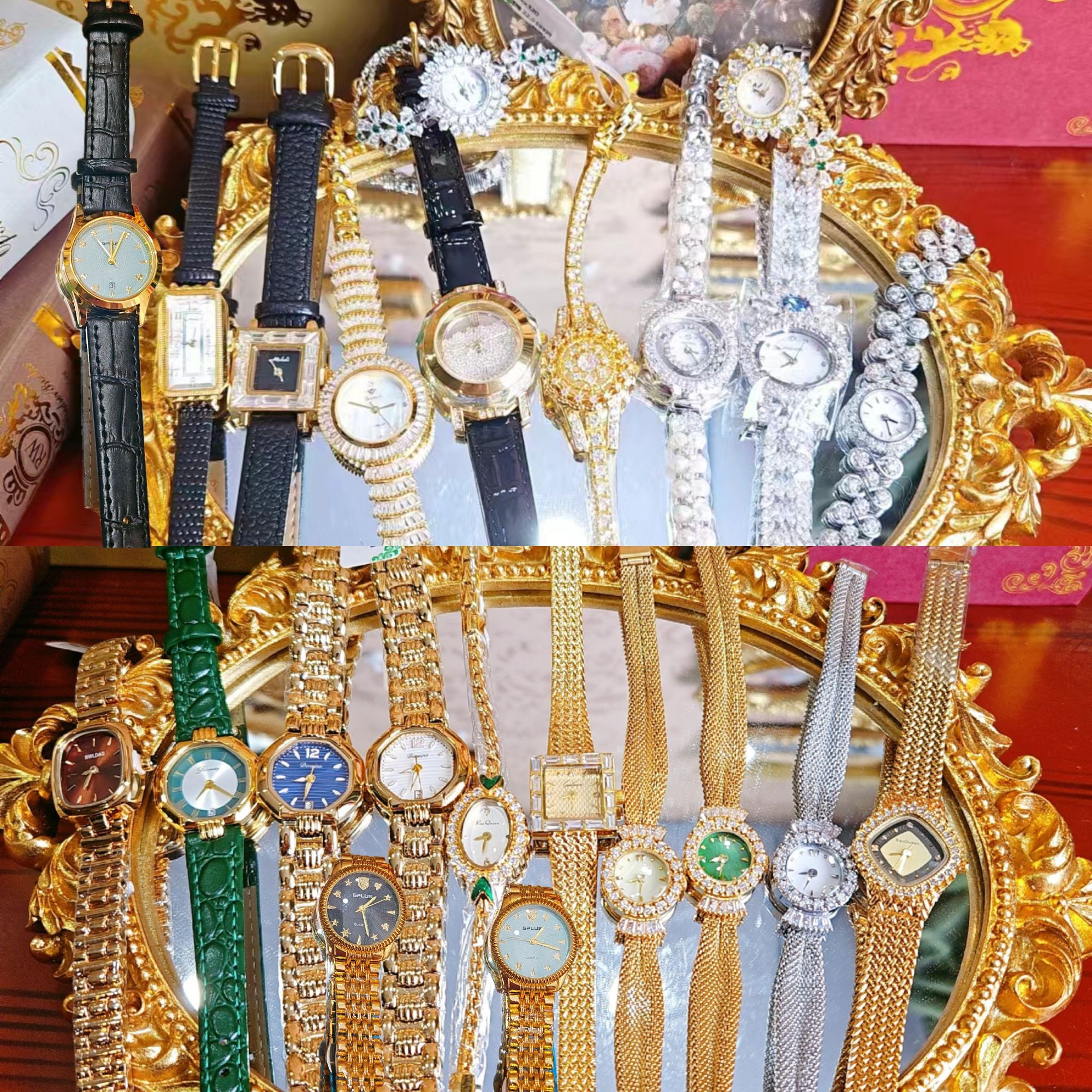 意大利古堡/宫廷复古女士腕表/高定系列私定2（以直播间展示为准