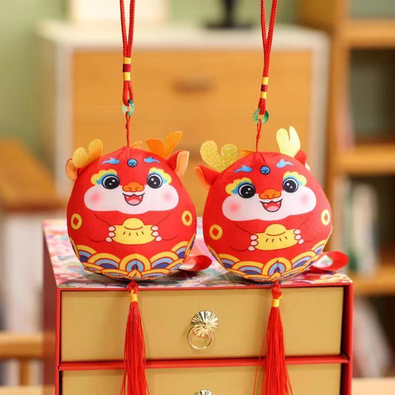 龙年吉祥物毛绒公仔