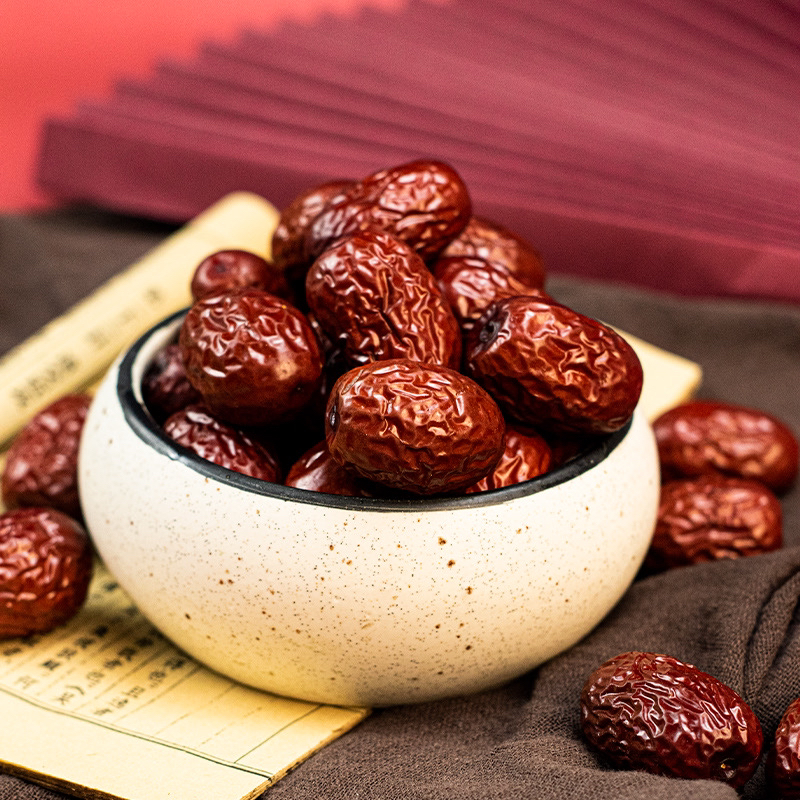 小曾甄选  甄选红枣1000g+200g   鱼胶