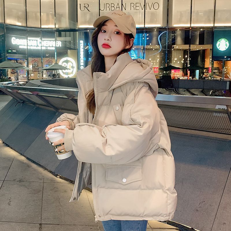 加厚面包服短款棉服女韩版宽松秋冬季外套棉袄2023年新款羽绒服
