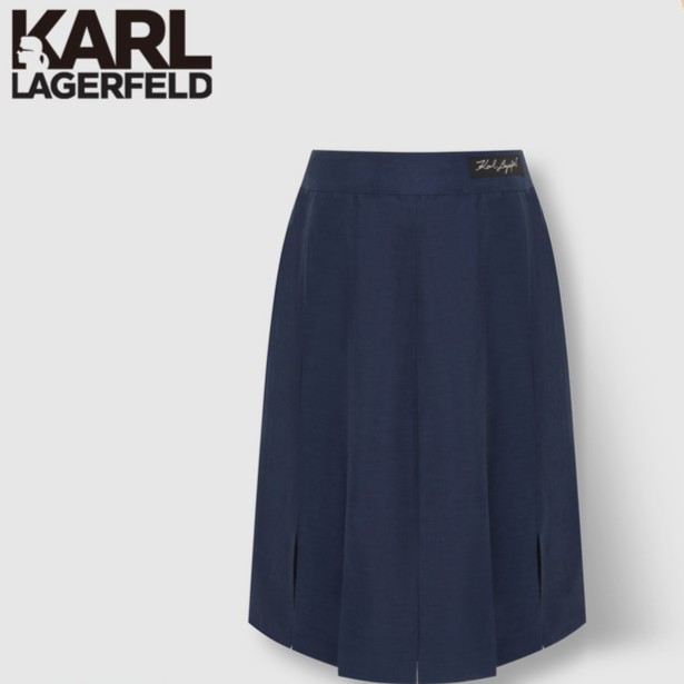 【优价】KARL LAGERFELD卡尔拉格斐2023梭织半身裙老佛爷22FW1200