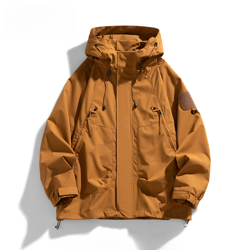 2024新款男女冲锋衣工装夹克男士春秋季机能户外运动山系登山外套