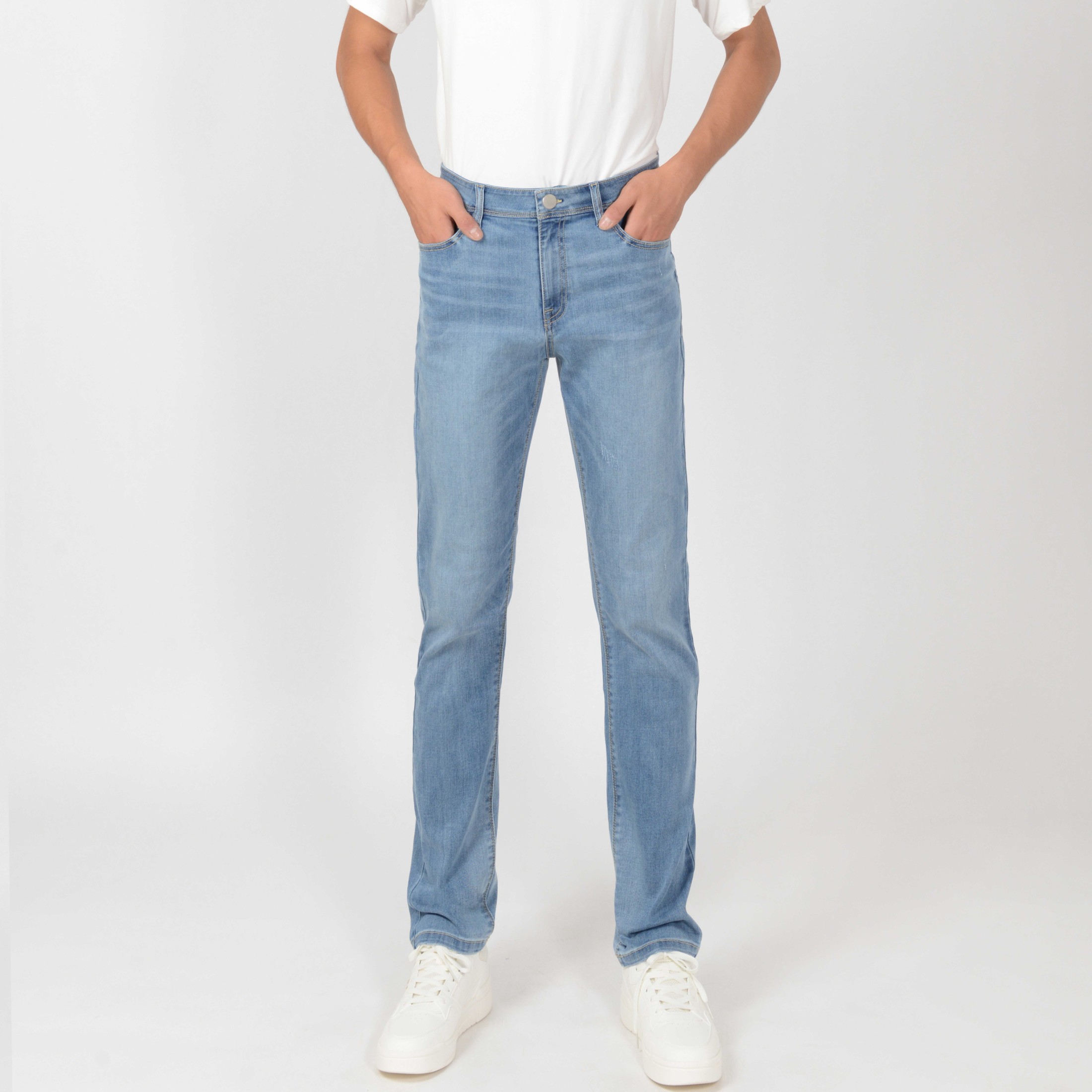 四季爆款多色莱卡舒弹时尚百搭修身直筒弹力牛仔男裤MA708牛仔裤