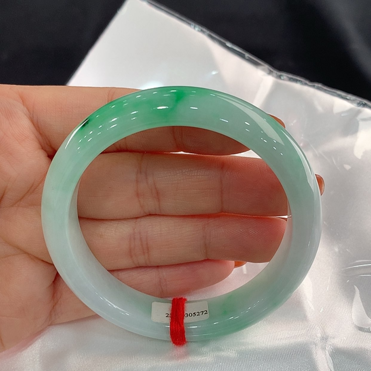 【闪购商品】翡翠手镯未镶嵌55.5