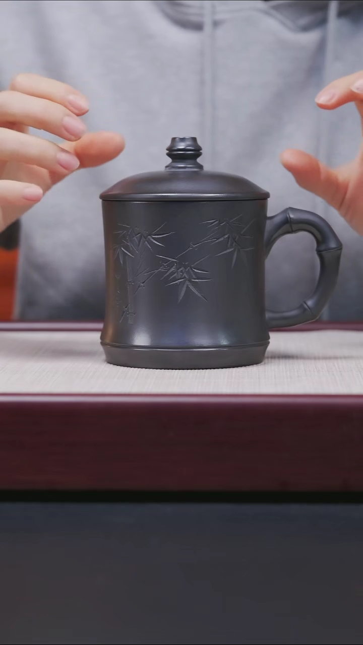 【闪购商品】优创紫砂紫砂盖杯