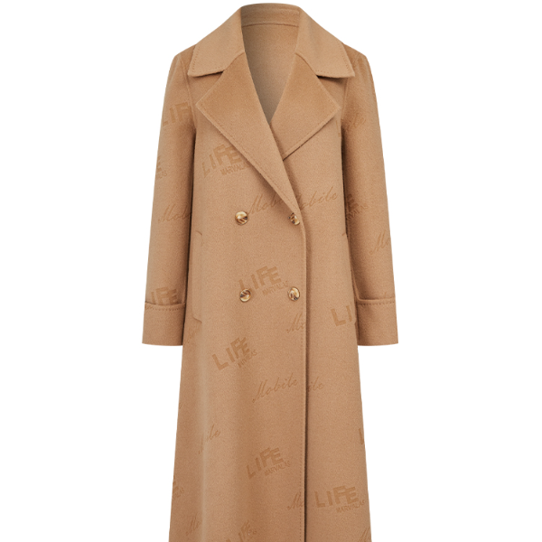 【小余专属】毛呢外套双面呢大衣款赫本风设计感长外套M426302711