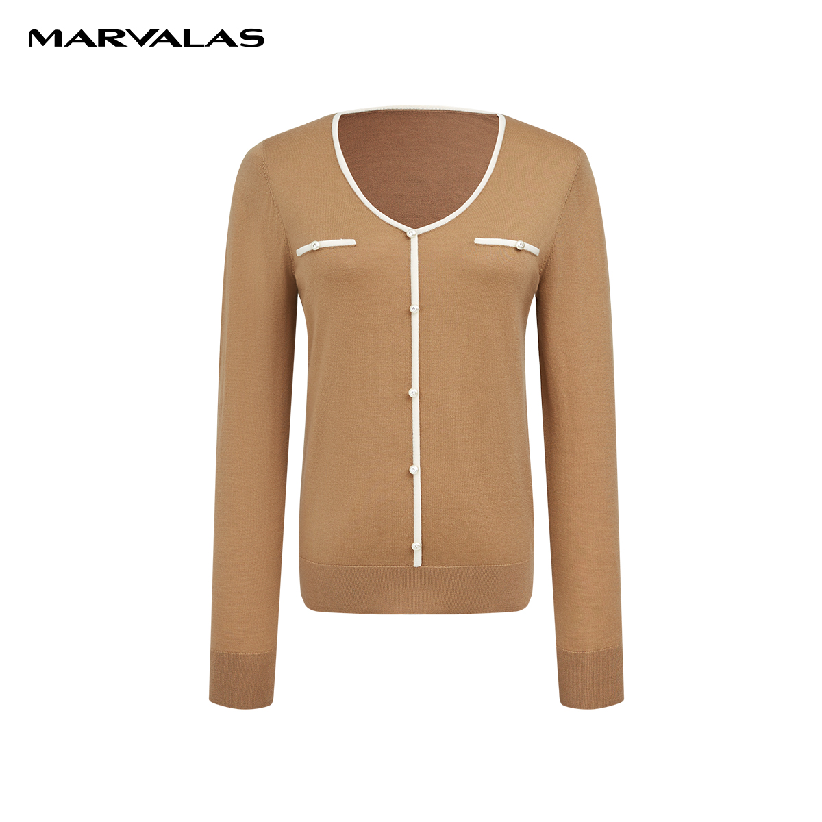 【芊芊专属】时尚针织衫女夏季气质显瘦设计感百搭衬衫M733303628