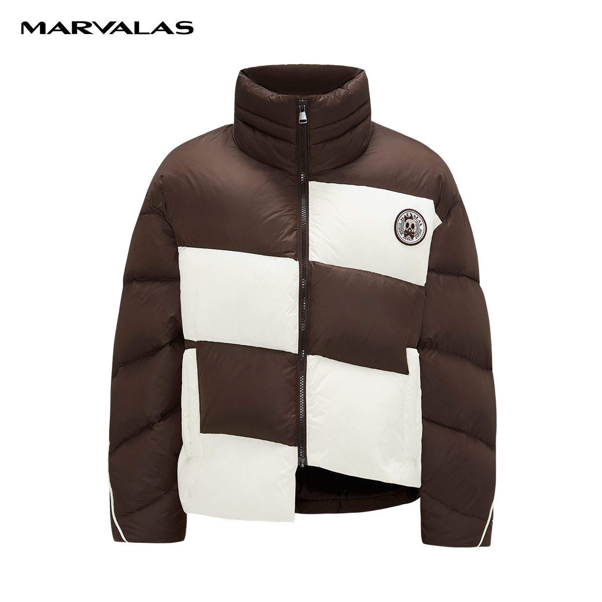 【小七专属】曼德诗短款羽绒服冬立领面包服保暖外套M427306865