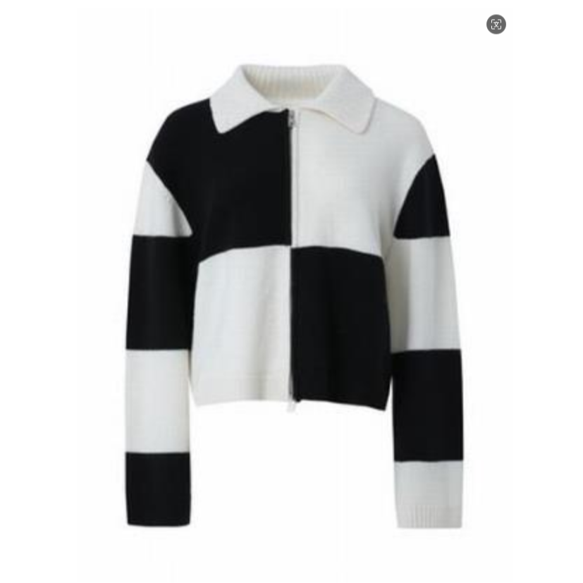 【小北专属】小众设计感衬衫减龄宽松夏圆领针织小衫Y731302096