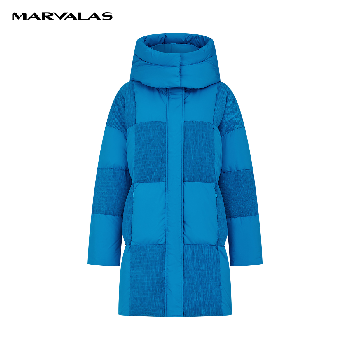 【丽公主】曼德诗连帽羽绒服冬立领保暖蓬松外套M427306964