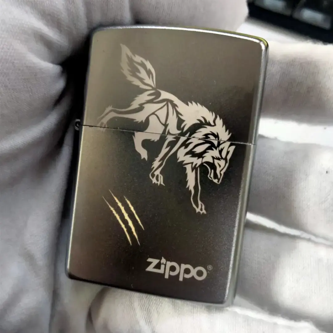 ZIPPO虎狼之威美版镀铬虎虎生威官方旗舰正品防风打火机-男士收藏