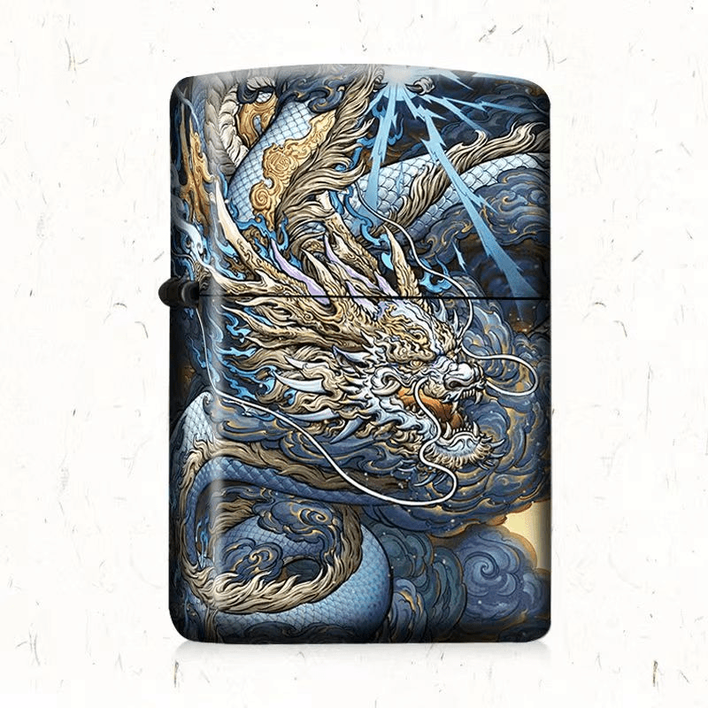 ZIPPO/之宝打火机十二生肖彩印本命年情人送对象礼物防风-DYX1H1