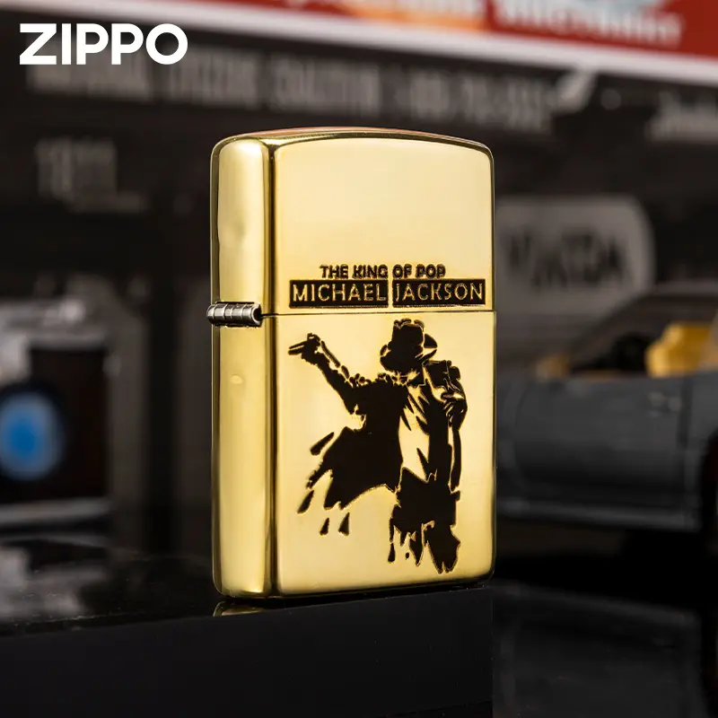 ZIPPO打火机迈克尔杰克逊太空步经典设计官方正品送男友-DY9802DK