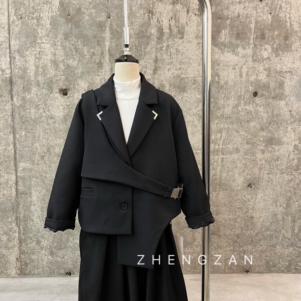 336 单肩马甲原创儿童小西装气质时尚休闲