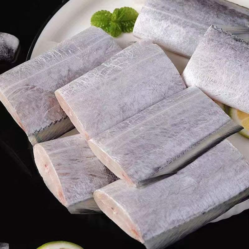 7-9规格的去头去尾的带鱼段，
