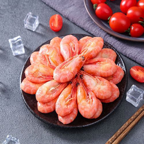 【大个头甜虾】80--100北极甜虾头籽1.5千克原箱甜虾冰虾冷冻新鲜