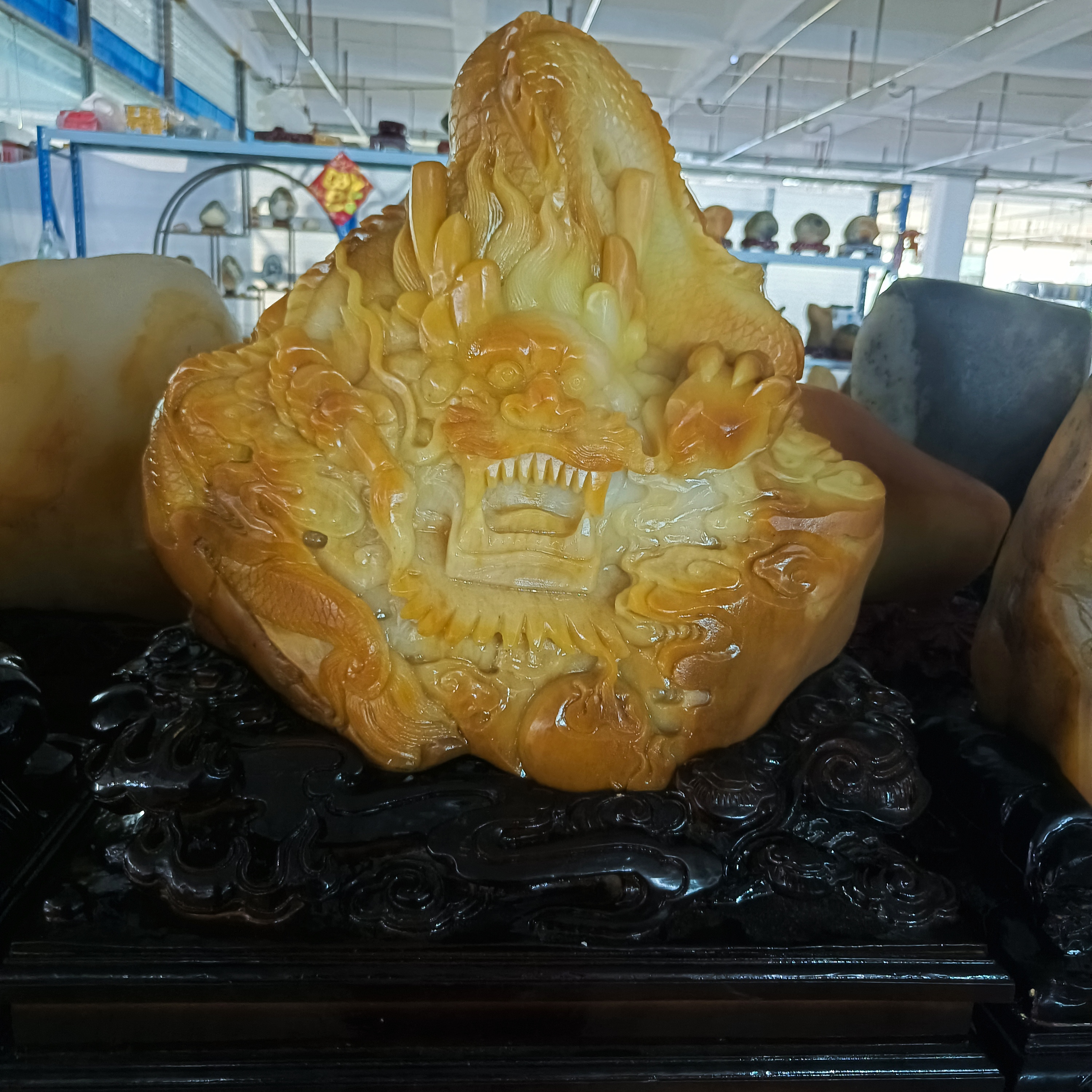 中式摆件高档酒柜客厅办公室展示柜书柜电视柜家居装饰工艺品