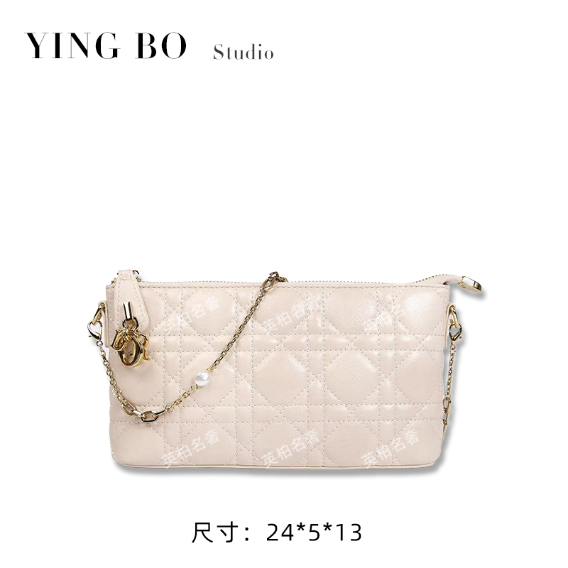 【英柏甄选】SKL-G8052-米白 然与纯小众设计感单肩包百搭女包