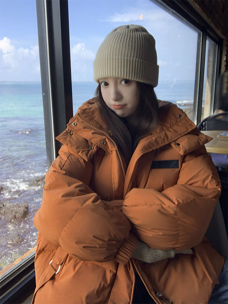 鸭鸭羽绒服新款爆款ins羽绒女士女款设计感小个子加厚保暖极寒