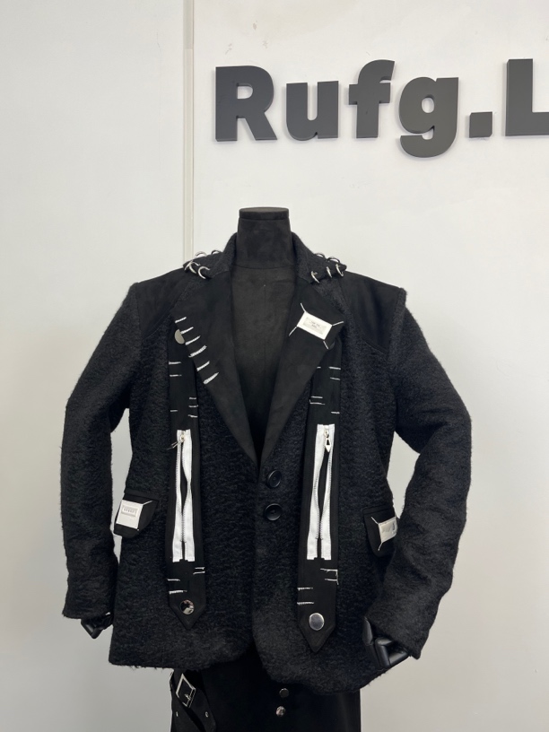 Rufg.L 原创设计款 拉链重工西装外套