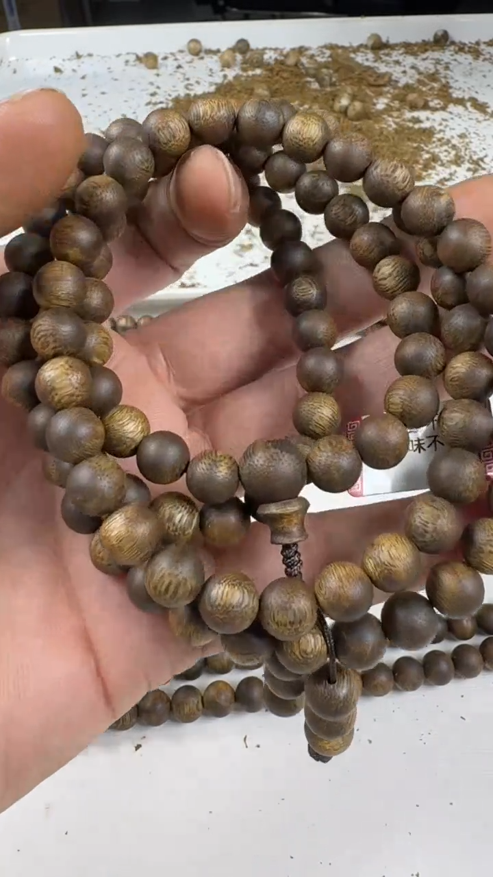 【闪购商品】乌身手串多样性发其一0.8  27克
