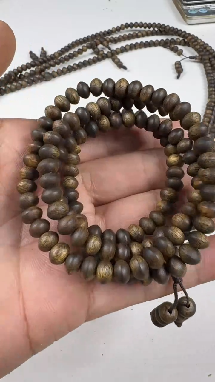 【闪购商品】沉香手串苹果珠0.6  15克