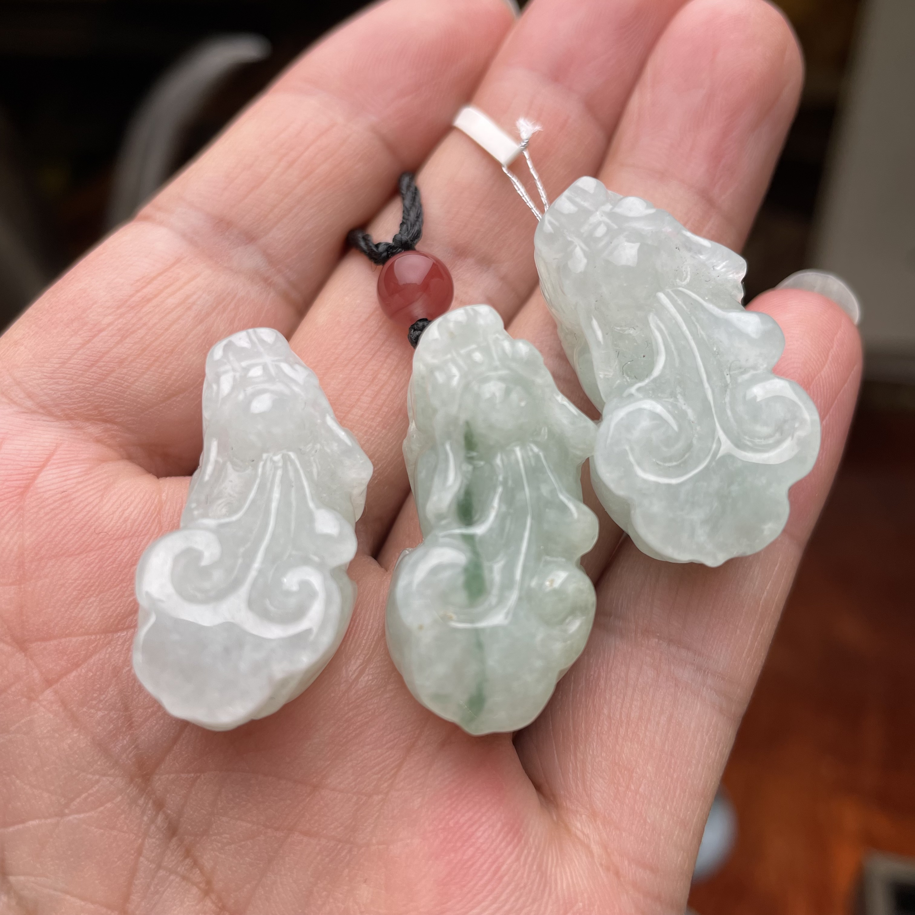 翡翠玉貔貅吊坠瑞兽挂坠男女同款情侣款（多样性发货，随机发一件）