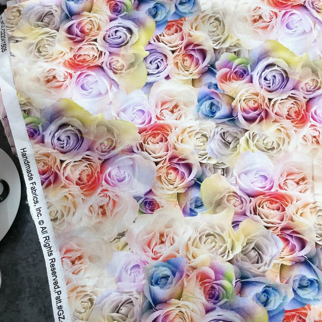 一米价纯棉平布1.1米宽果子布艺地卷