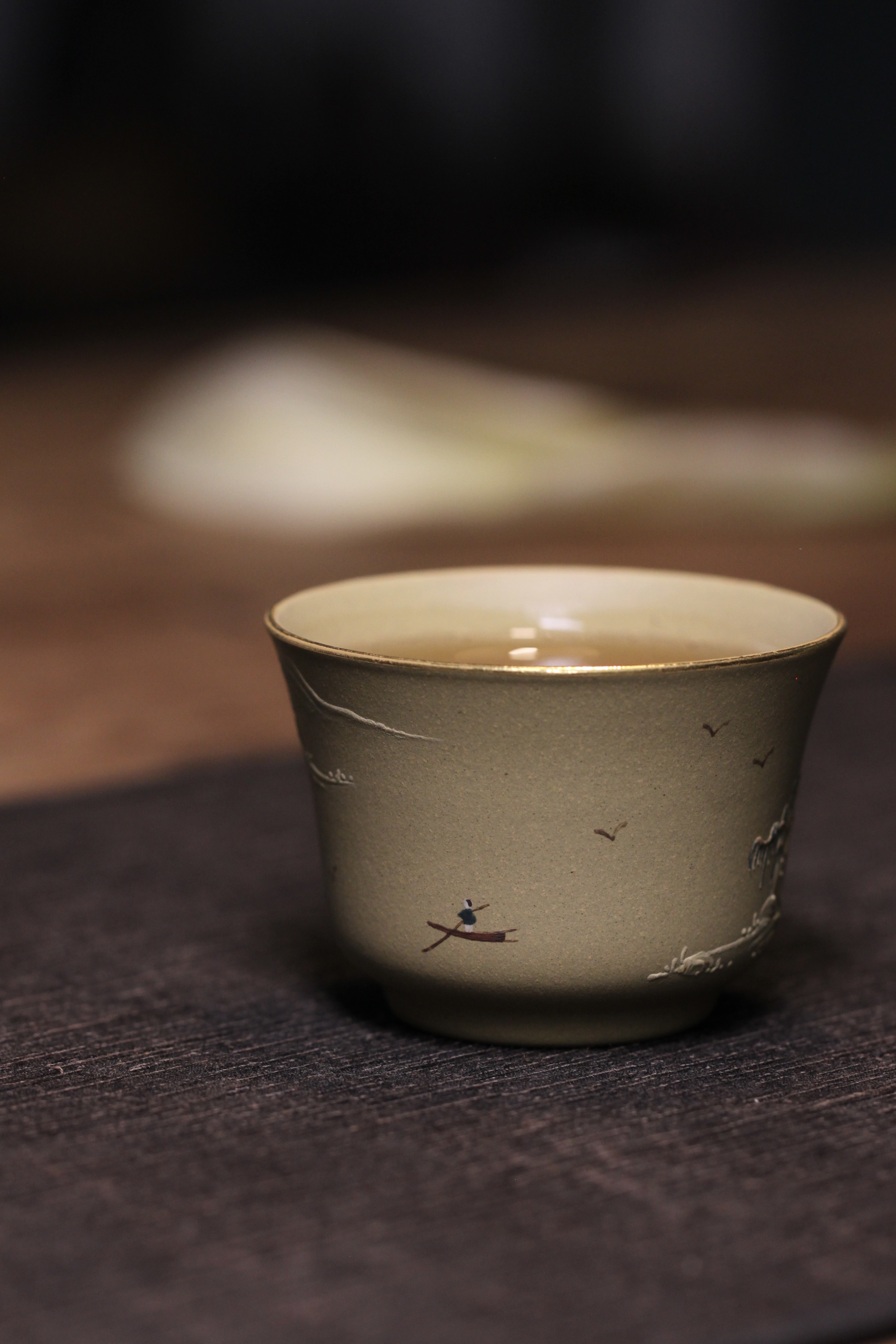 聚壶轩 （无为陶舍）精品紫砂品茗杯 容量：50cc