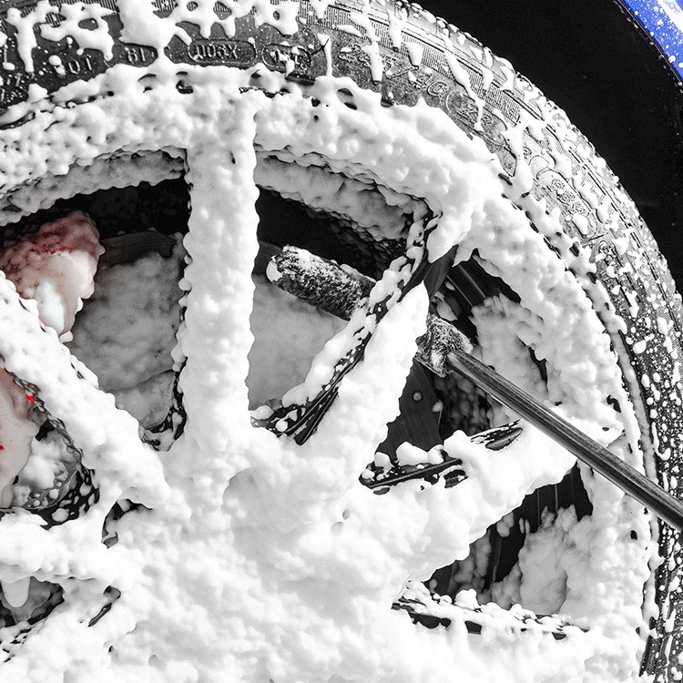 sgcb新格钢圈纤维清洗刷洗车美容轮毂刷汽车清洁刷子纤维棒组