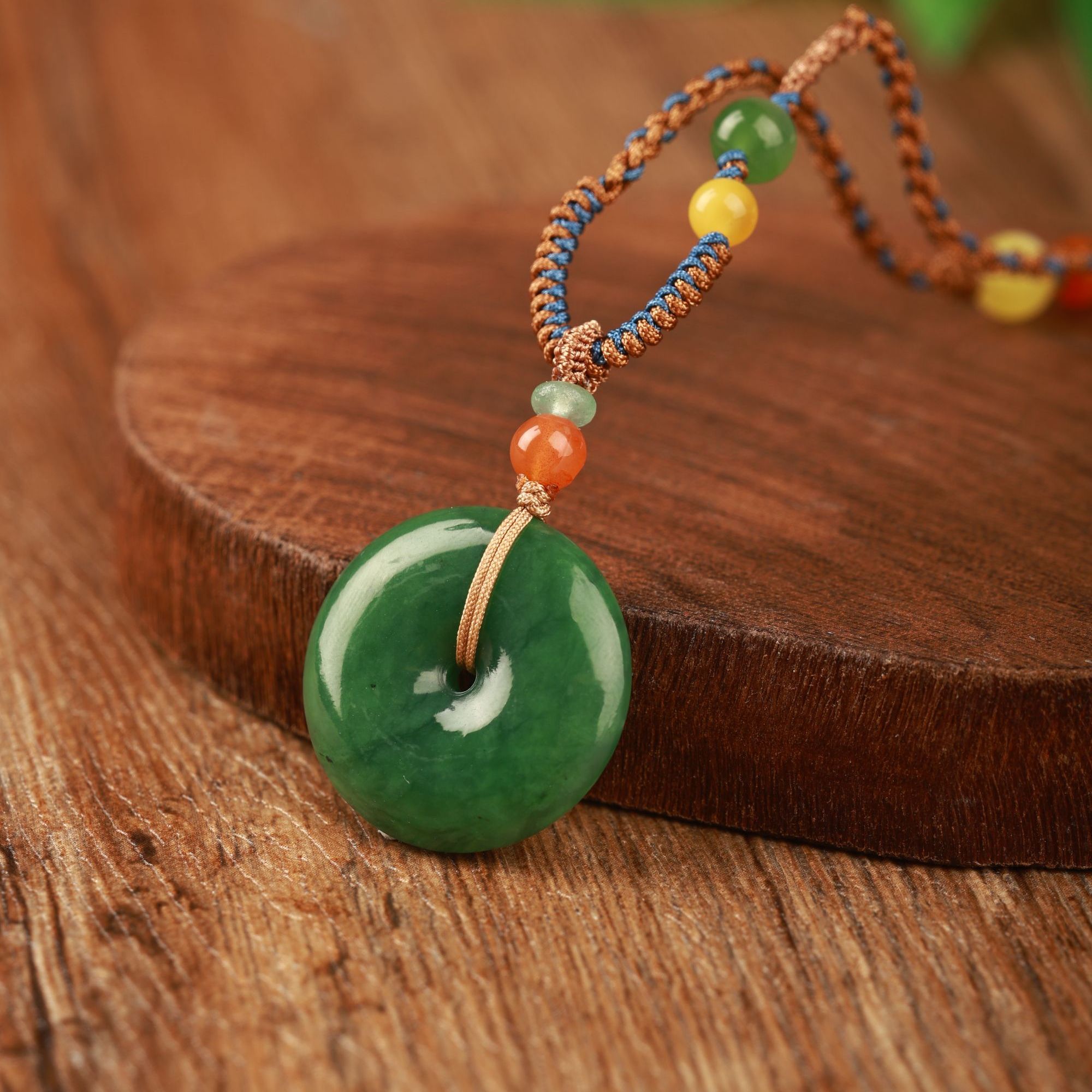 碧泽 | 平安扣吊坠23.7*6.0-直播专属