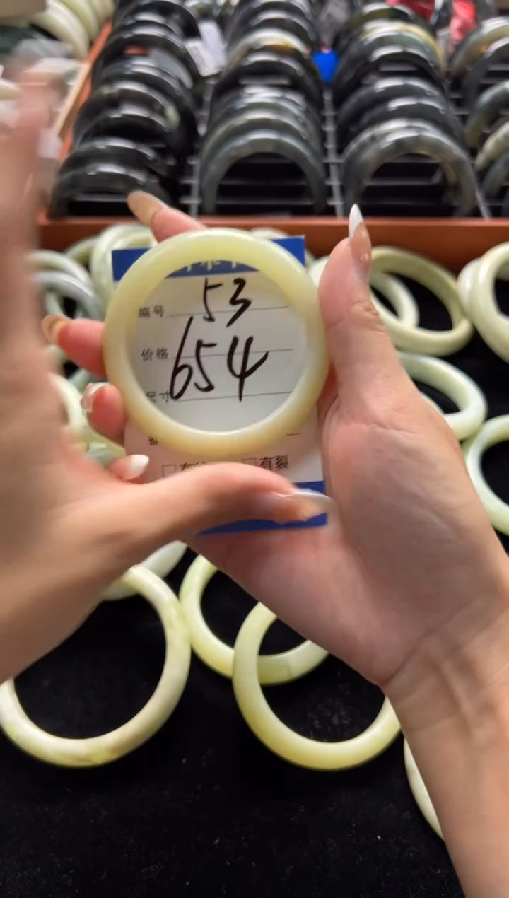 【闪购商品】蛇纹石玉手镯未镶嵌岫玉SHSZ-001--B